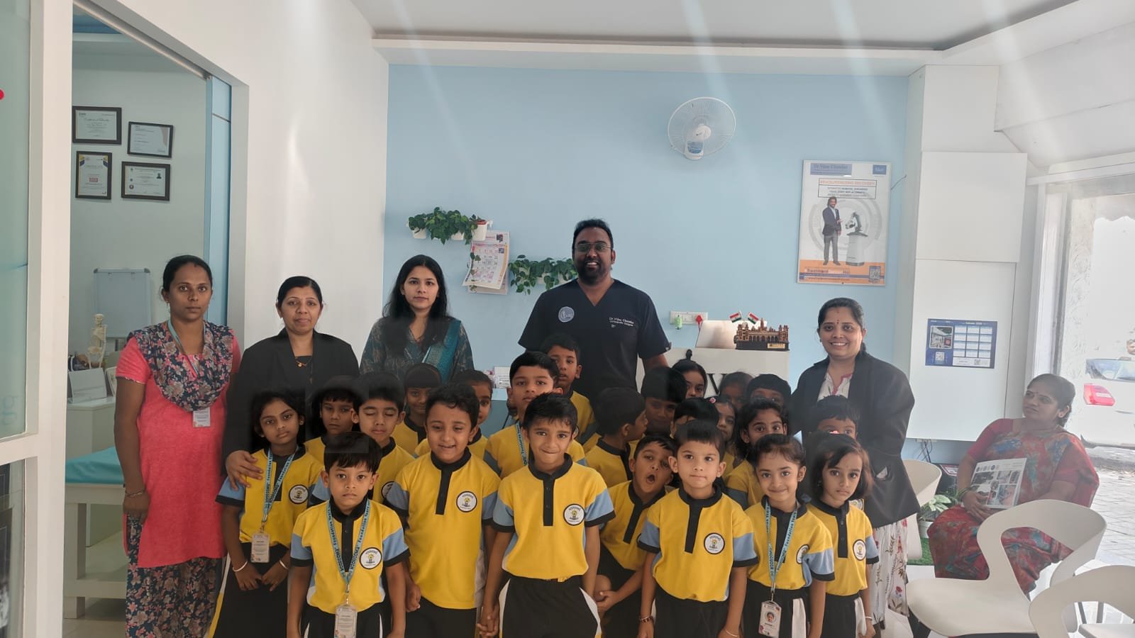Community outreach and bone-health awareness drive by Dr. Vijay Chandar in Bangalore